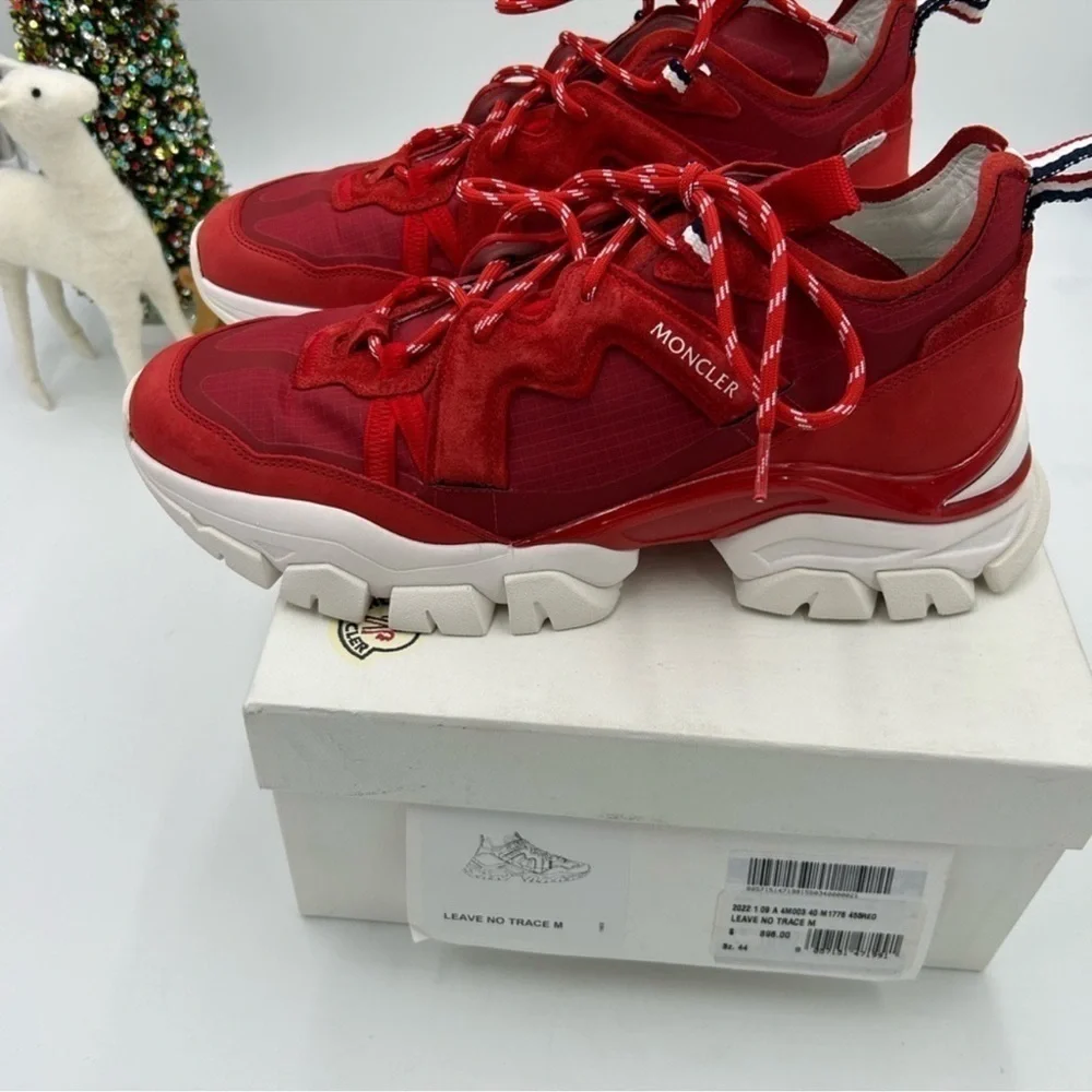 Men’s Moncler leave no trace sneaker size 11